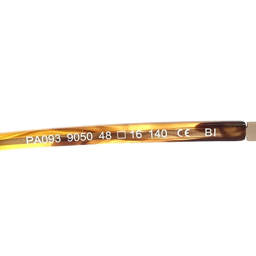 J.F. Rey Petite Eyeglasses Frames PA093 9050 Demi Horn Gold Cat Eye 48-16-140